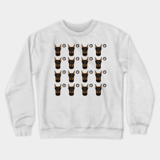 Doberman pinscher dog pattern Crewneck Sweatshirt